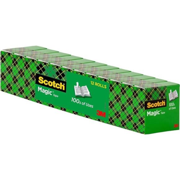 Scotch Magic Tape, Invisible, Home Office Supplies and Back to School Supplies - Picture 6 of 7
